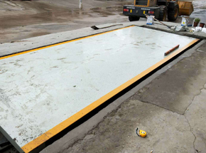 南陽鎮(zhèn)平曲屯收購中心SCS-40T地磅