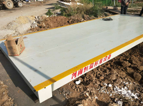 周口淮陽杜莊圓木收購站6m 30t地磅