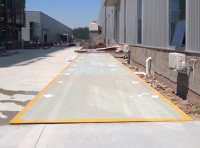 洛陽金濤華印新材料公司150噸地磅