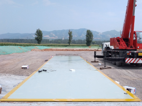 山西長(zhǎng)治中鐵十二局3x18m-150噸地磅