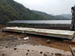 嵩縣德亭養(yǎng)牛場10m定額50T地磅