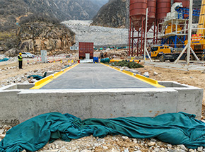 中國安能集團工程局120噸地磅