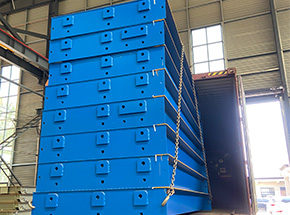 出口非洲礦山料場100噸地磅