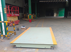 鄭州科學(xué)大道再生資源回收站10噸地磅