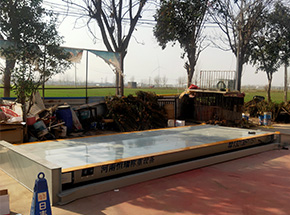 開封祥符區(qū)玉皇廟村糧食合作社30噸地磅