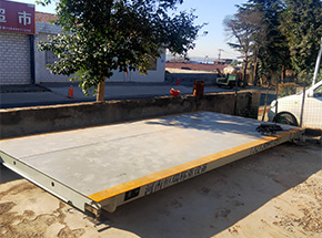 洛陽新安縣南李村鎮(zhèn)荒坡木材收購(gòu)站20噸地磅