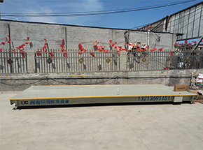 周口鹿邑試量鎮(zhèn)糧食合作社30噸地磅